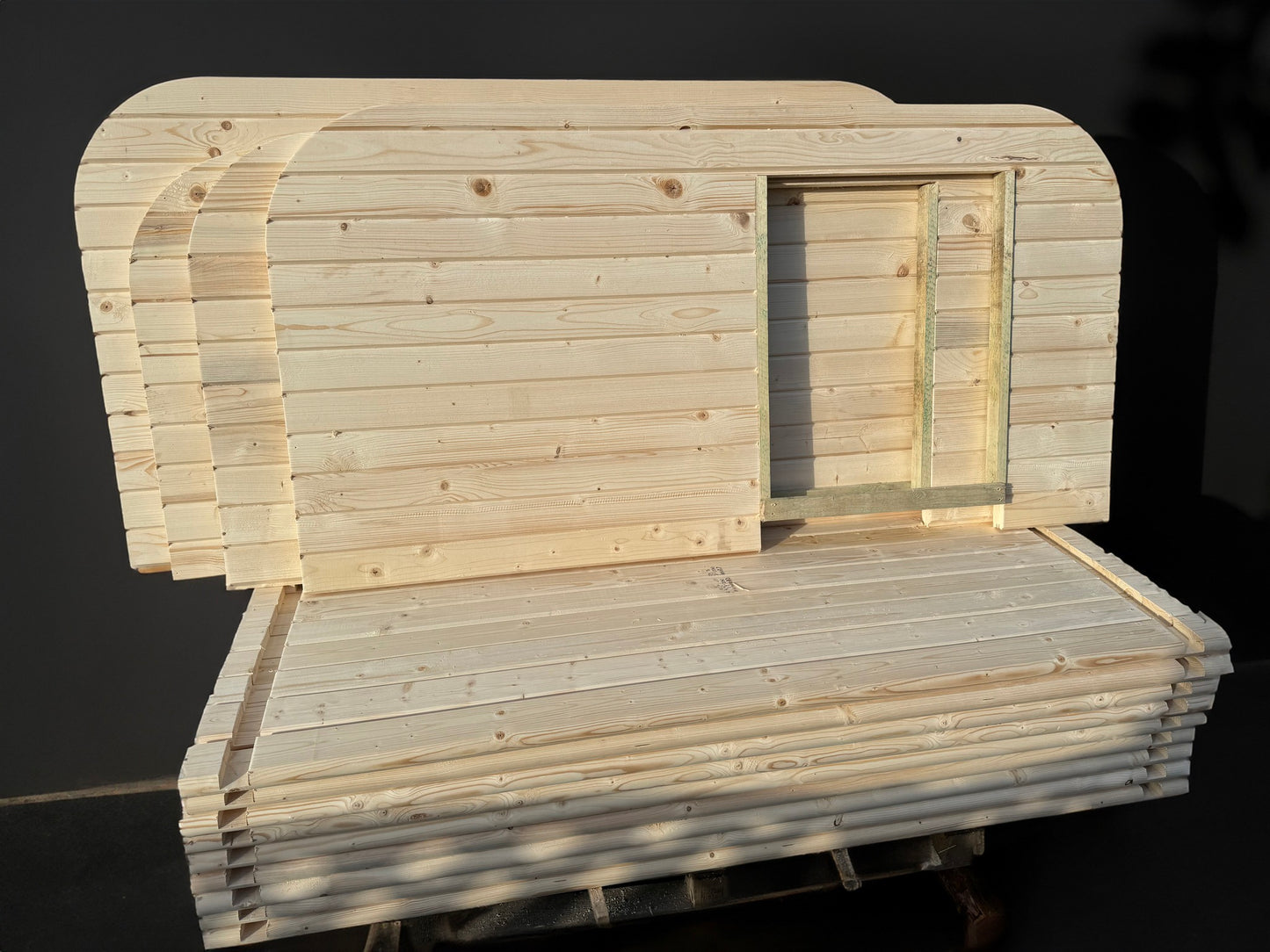 Square Sauna - Ósamsett
