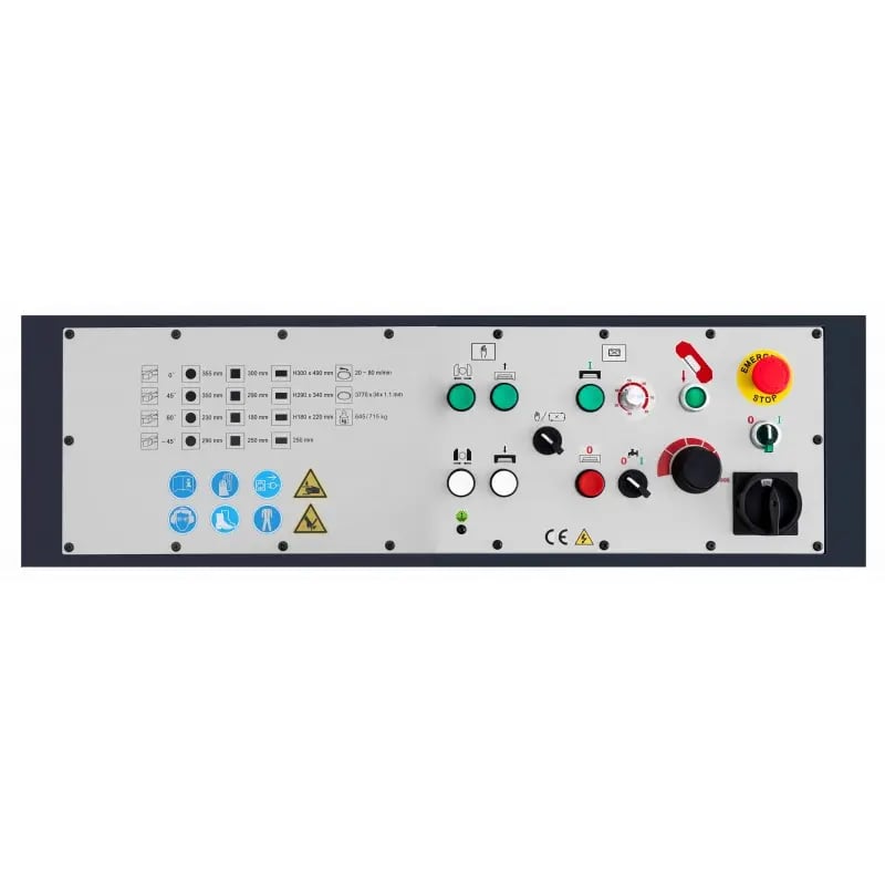 CORMAK BS-530H Hálfsjálfvirk Bandsög