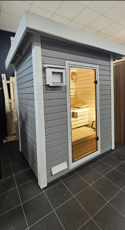 Sauna - Samsett með öllu sem þarf 185cm/138cm/215cm